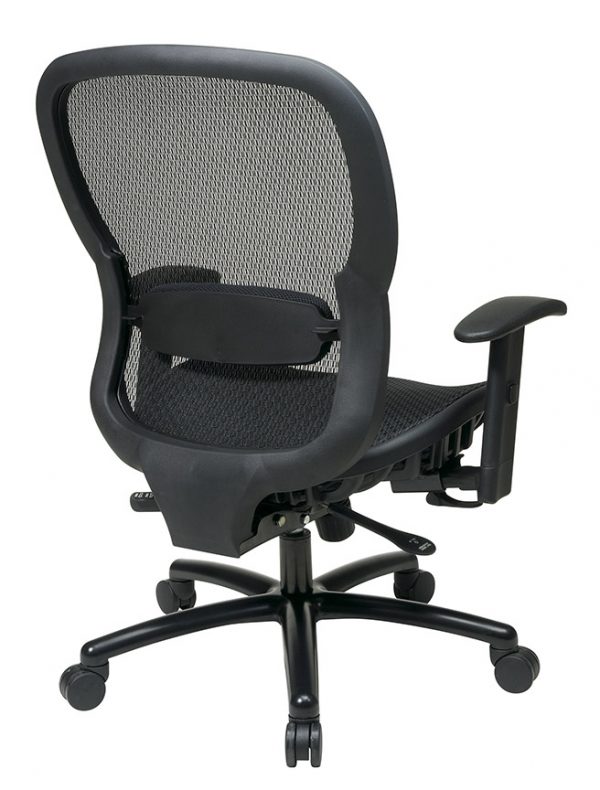Silla Gerencial Soporte Lumbar Malla Y Metal 839-11b35wa - Imagen 2