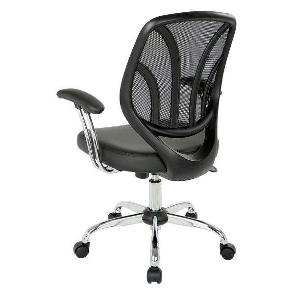 Silla con respaldo Office Star Screen - Negro EM69203C-U6 - Imagen 8