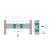 Parallel Adapter D28 Aluminum Alloy - Imagen 2
