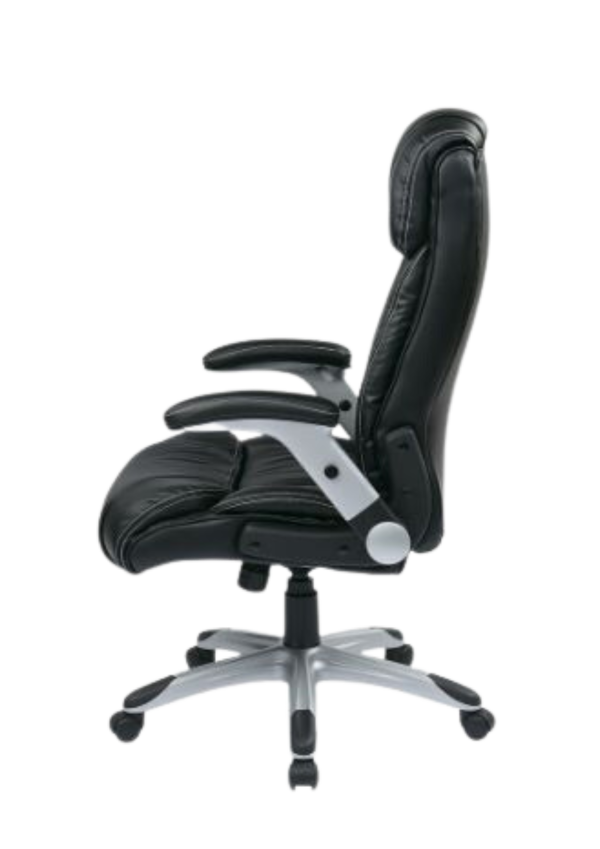 Silla ejecutiva de Piel con Descansa Brazos Movible | ECH38665A-EC3 - Imagen 2